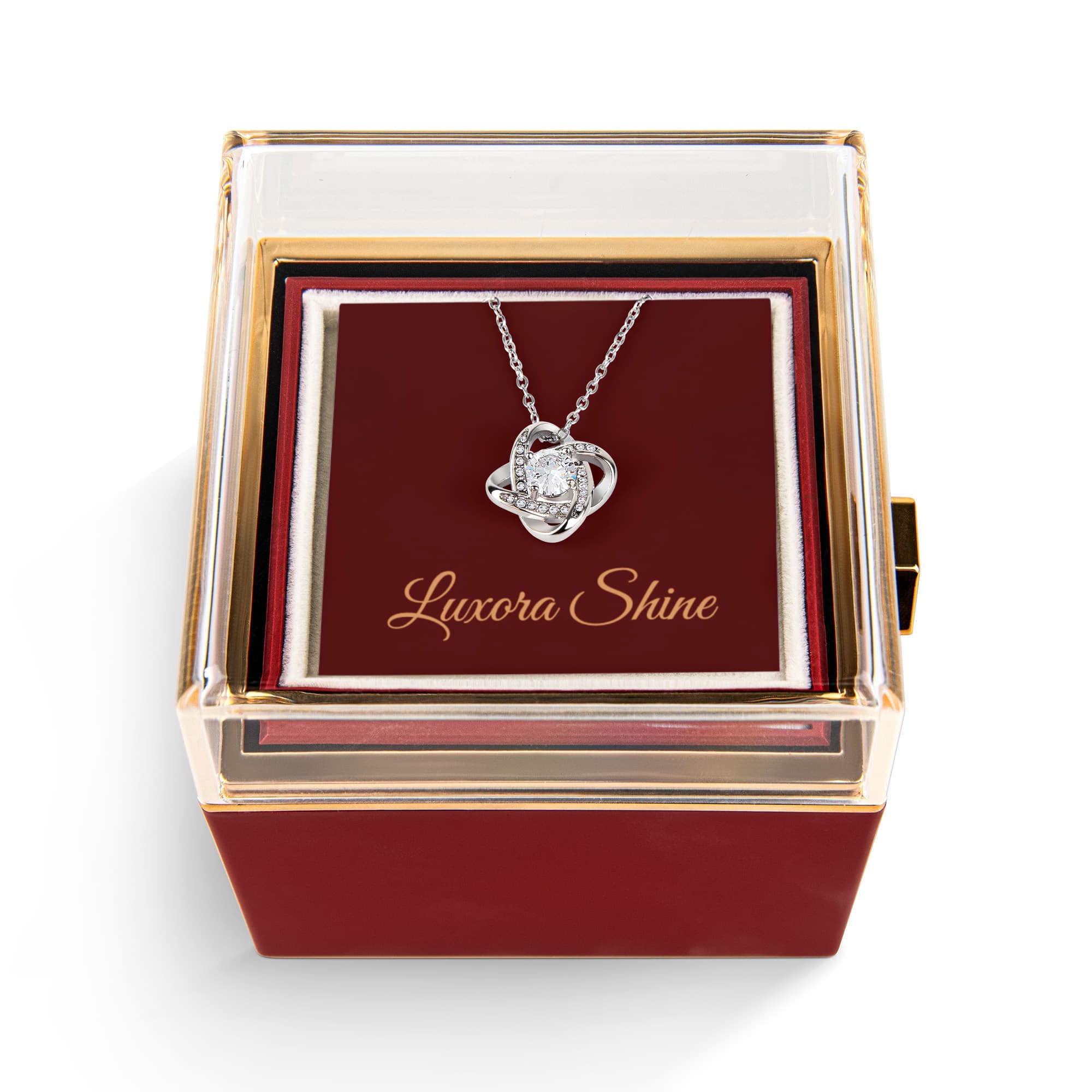Beautiful necklace in a luxurious box