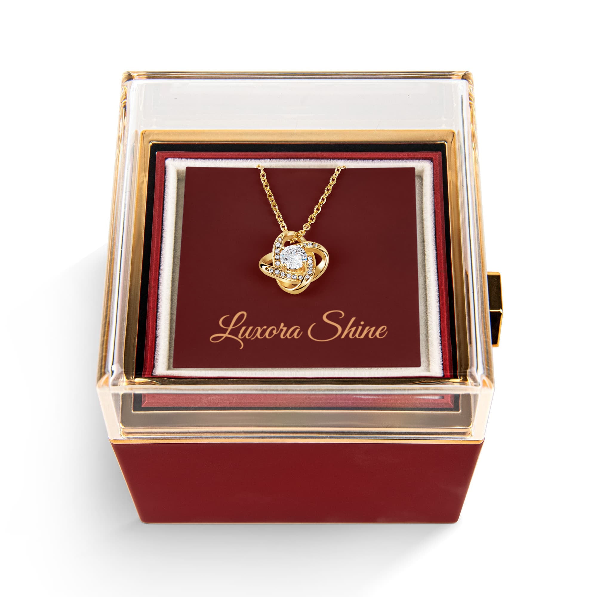 Beautiful necklace in a luxurious box